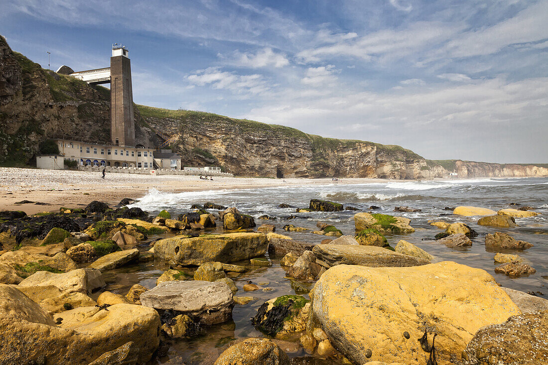 Harbour Beach; South Shields, Tyne And Wear, England