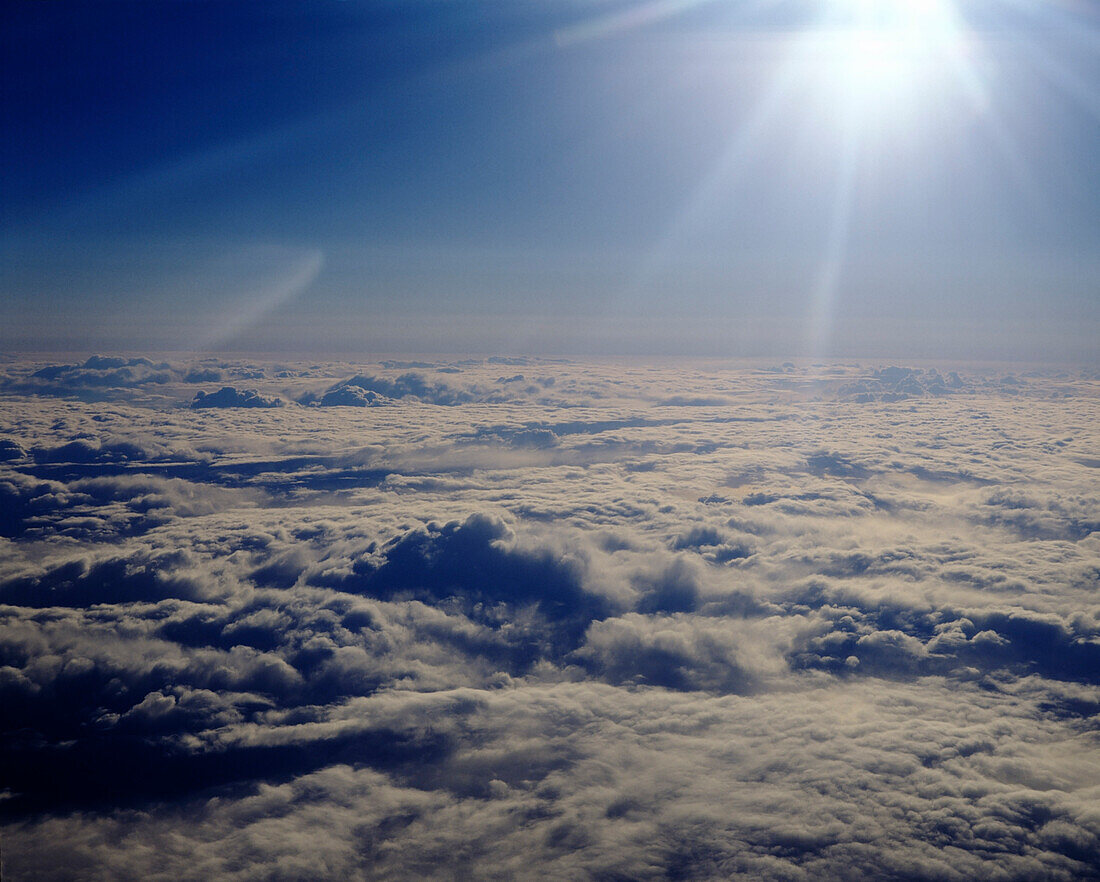 Sunburst, Clouds