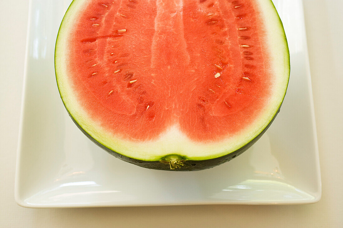 Watermelon on Plate