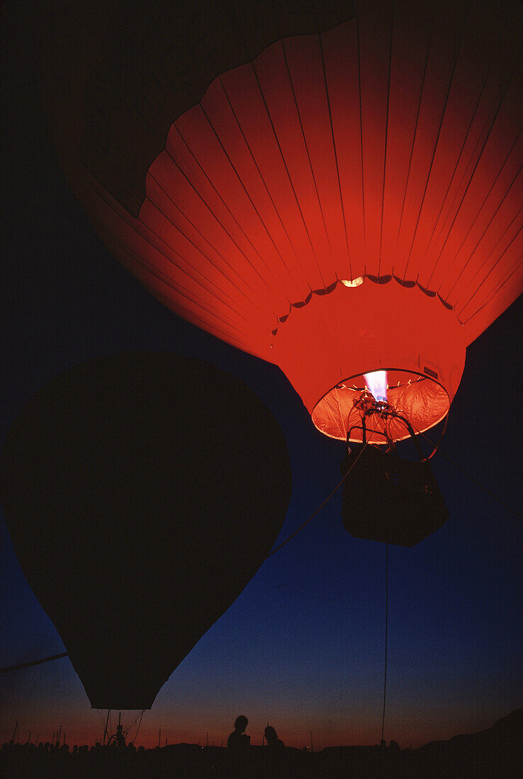 Heißluftballon, Seefest, Vancouver, Britisch-Kolumbien, Kanada