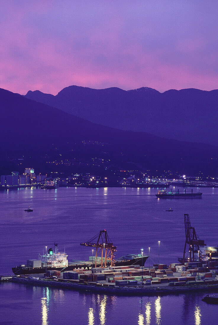 Hafen von Vancouver, Vancouver, Britisch-Kolumbien, Kanada