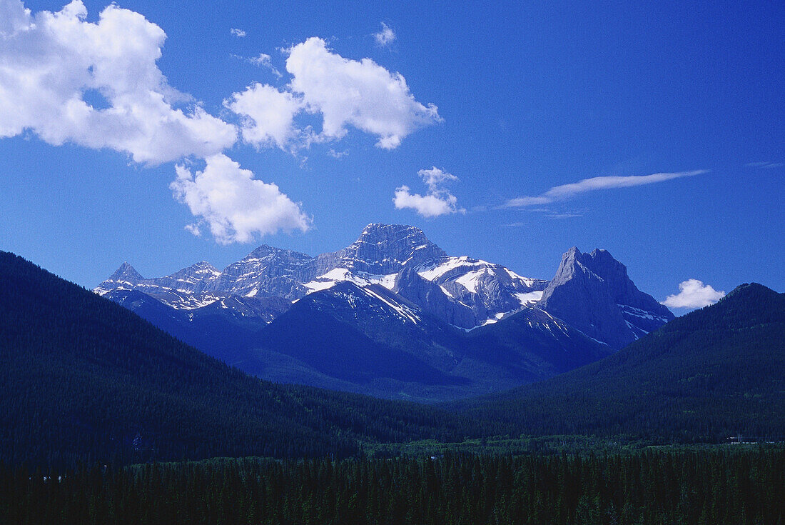 Berge, Banff National Park, Alberta, Kanada