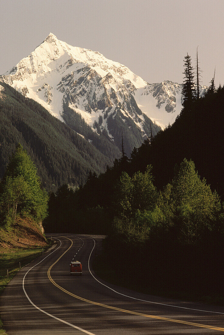 Trans Canada Highway near Hope, British Columbia, Canada