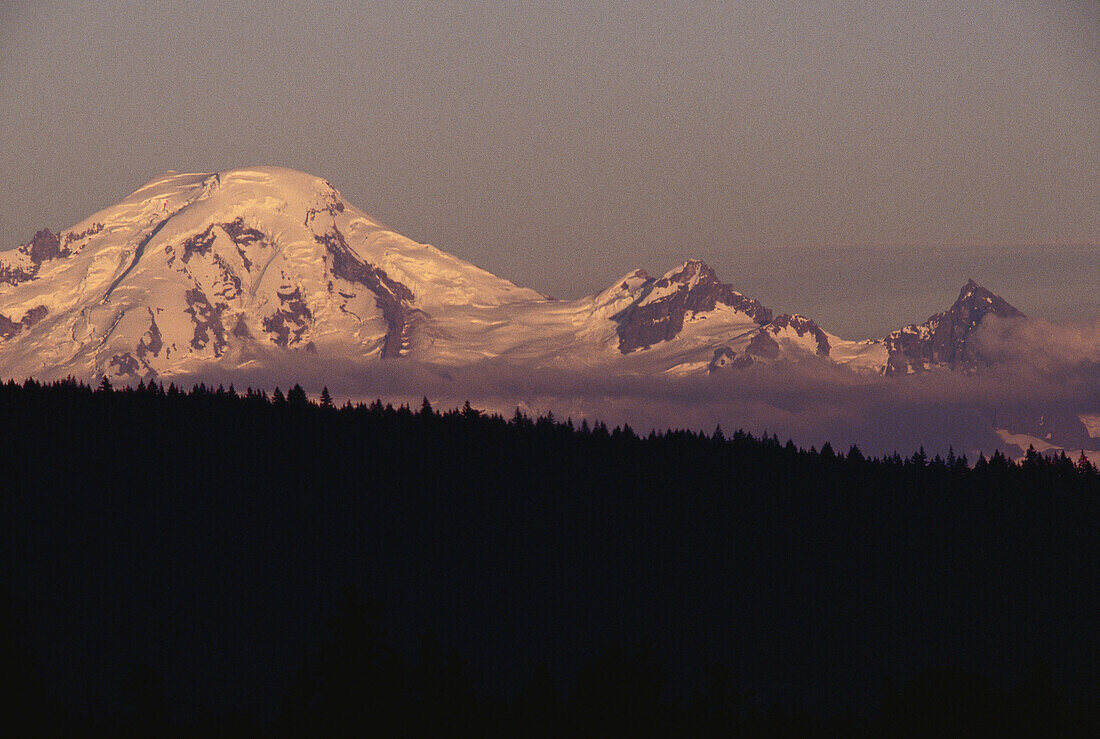 Sunset, Mt. Baker, Washington, USA