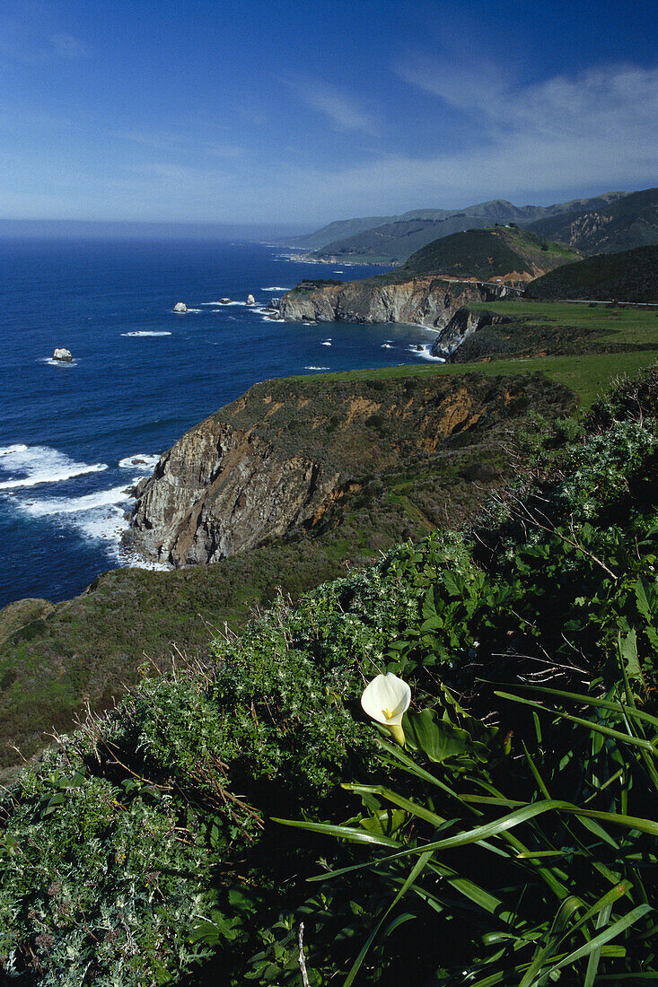 Big Sur Küstenlinie, Kalifornien, USA