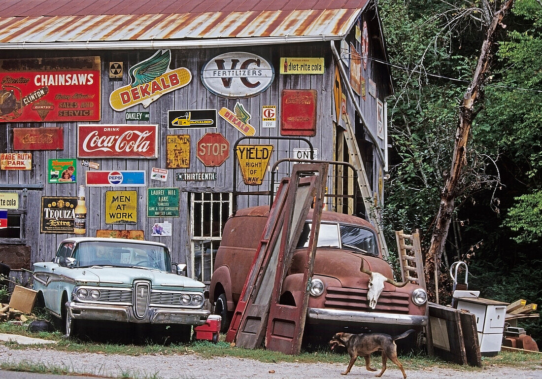 Antiquitätenladen, Süd-Tennessee, USA