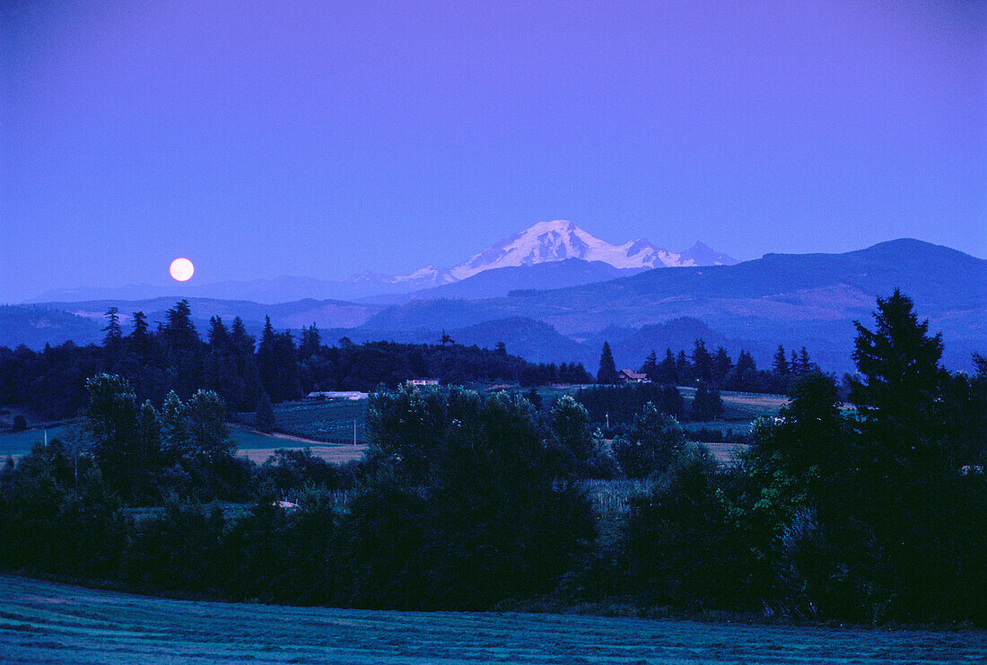Mount Baker at Dusk Washington, USA