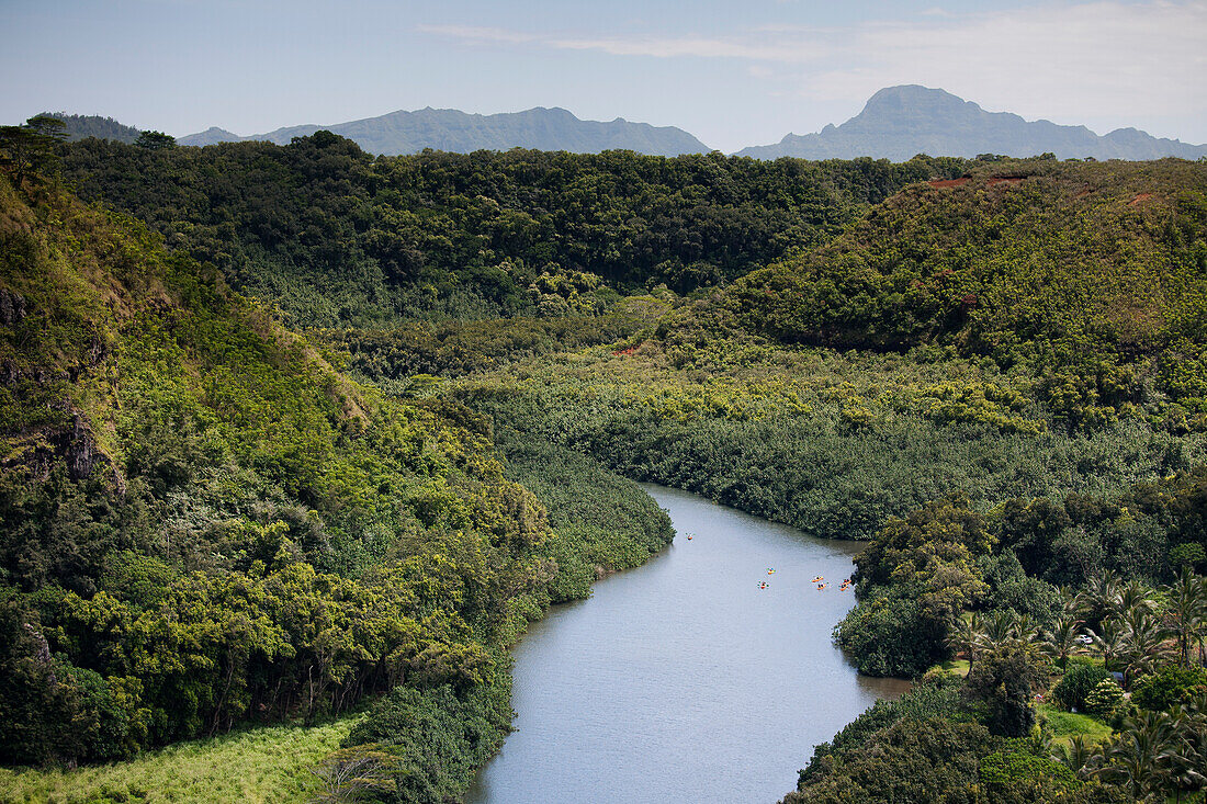 Wailua Fluss, Kauai, Hawaii, USA