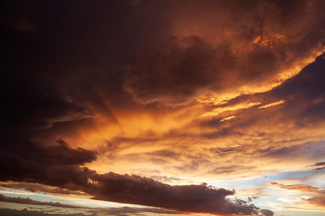 Gewitterwolken, New Mexico, USA