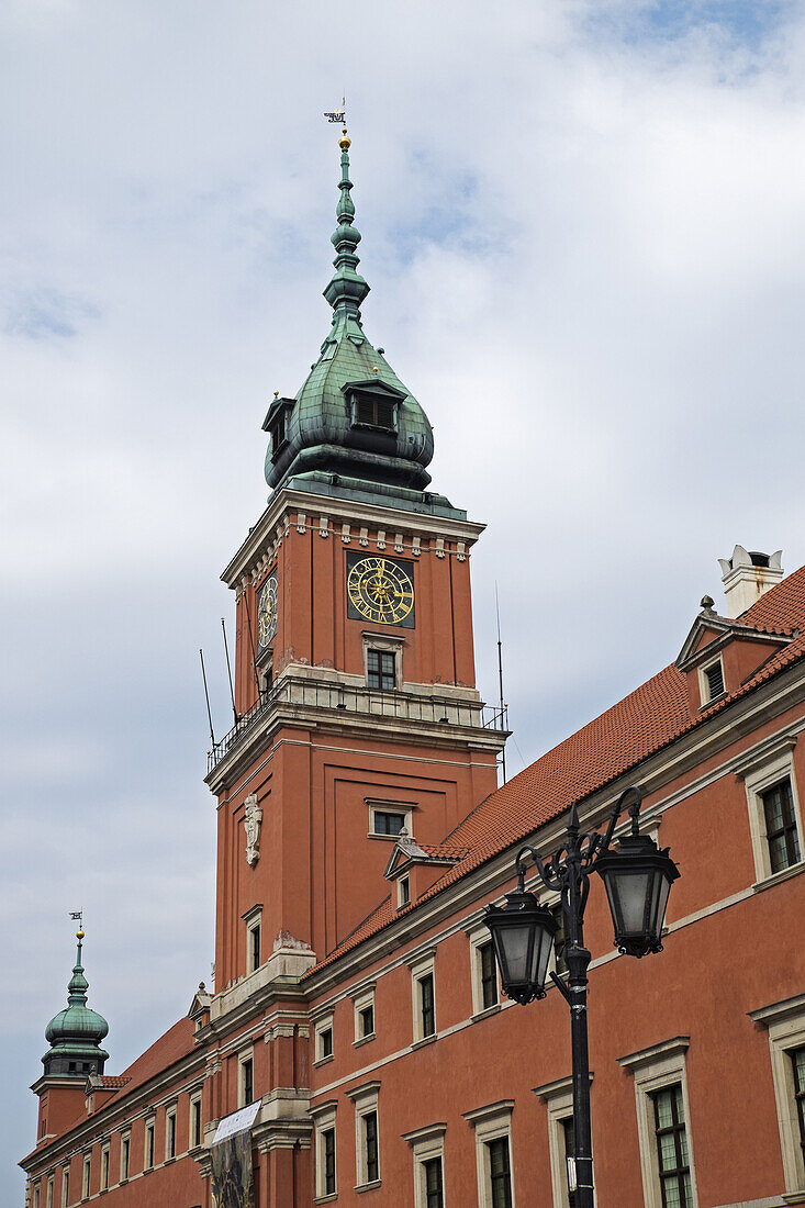 Uhrenturm des Königsschlosses, Stare Miasto, Warschau, Polen