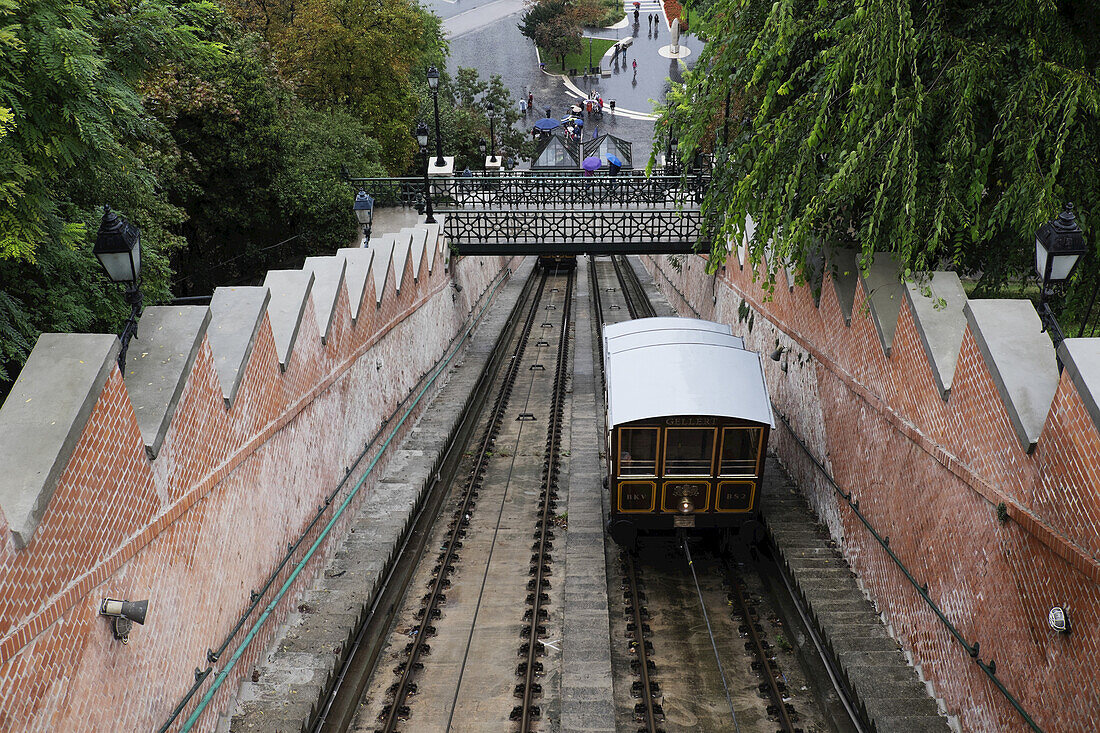 Budapest Castle Hill Funicular, Castle Hill, Budapest, Hungary