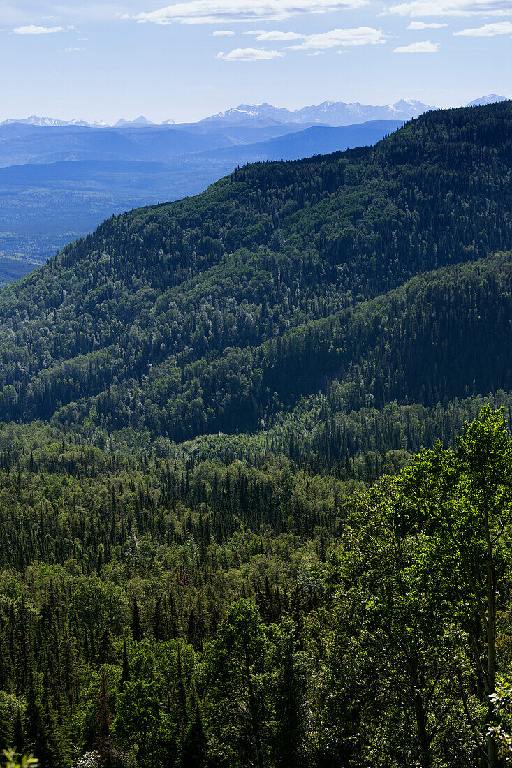 Alaska Highway, Rocky Mountains, northern British Columbia, Canada