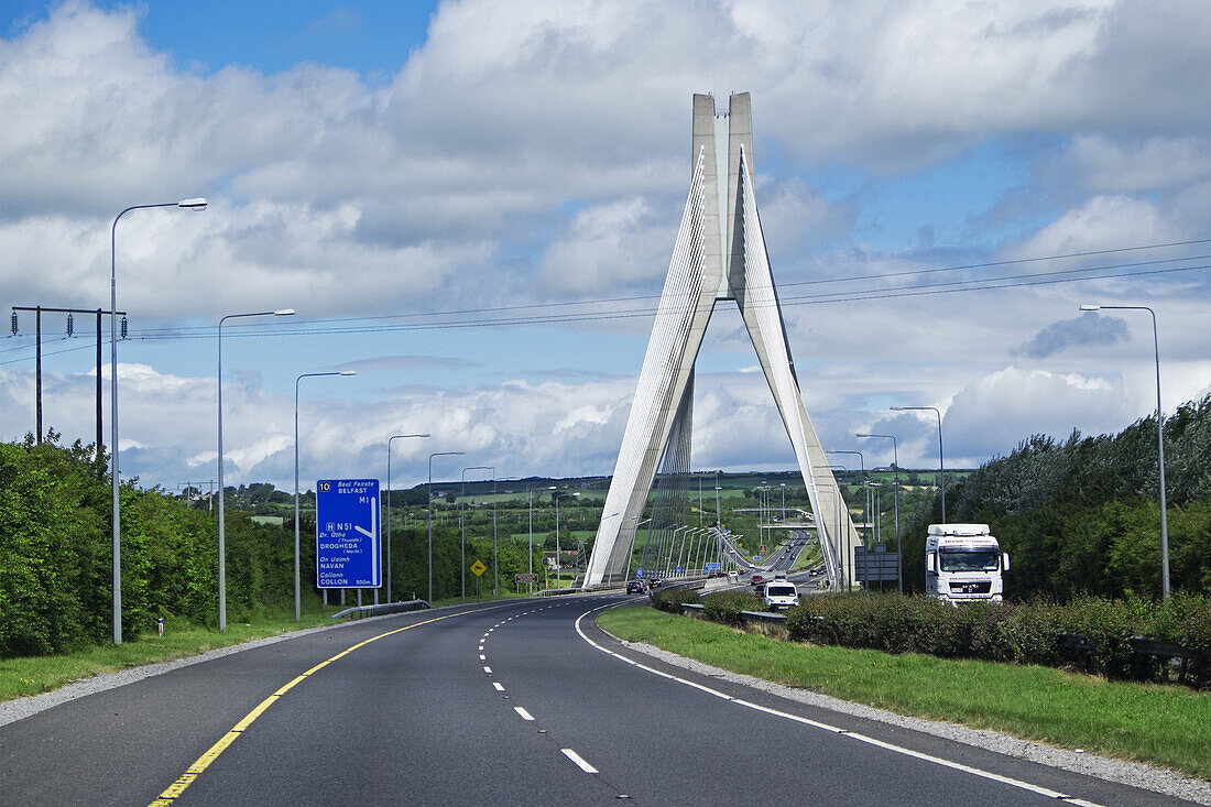 Structure over highway, Republic of Ireland