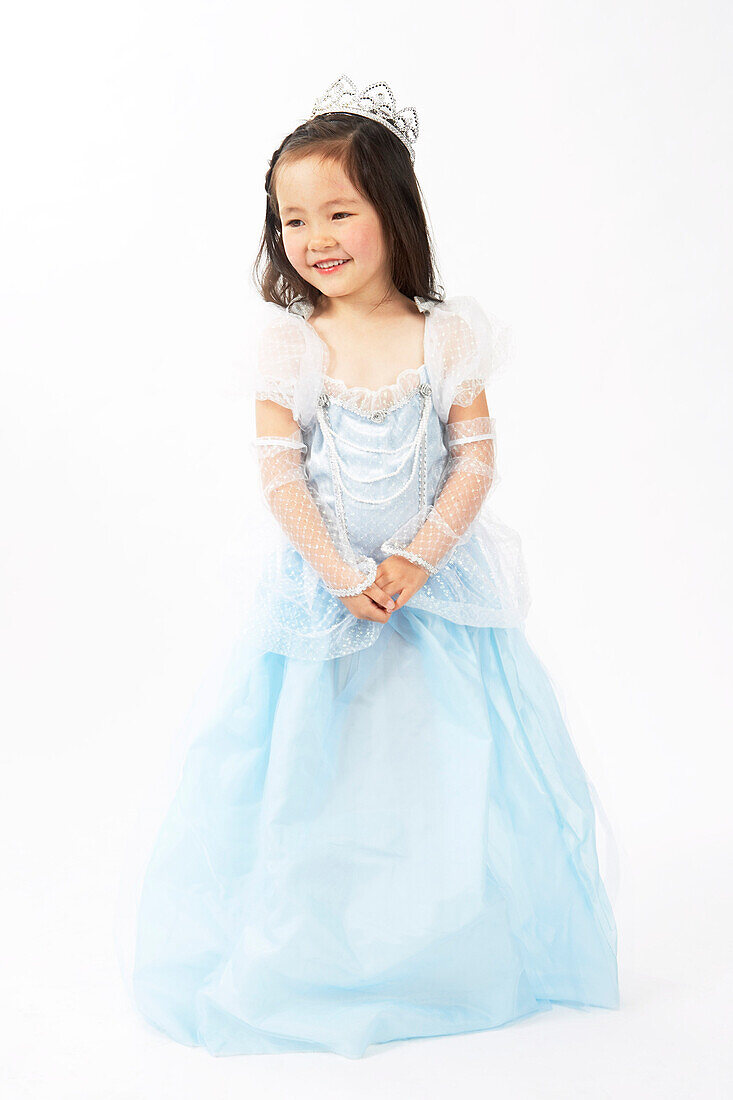 Girl Dressed as Princess