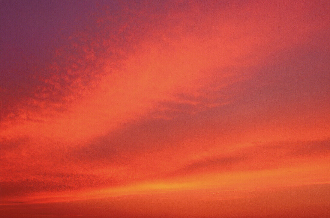 Sonnenuntergang, Belleisle Bay, New Brunswick, Kanada