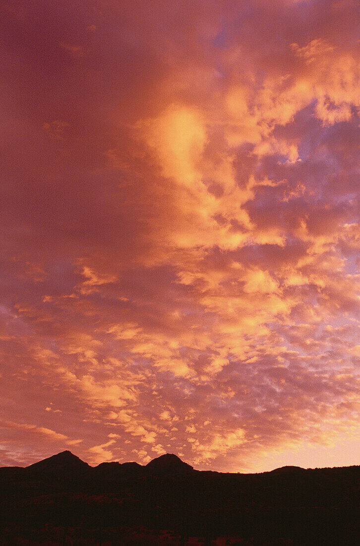 Clouds at Sunset, Kamieskroon, Cape Province, South Africa