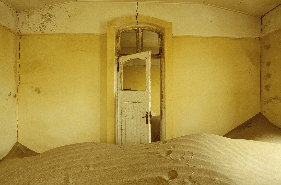 Interior of Abandoned Building, Bogensveld, Namibia