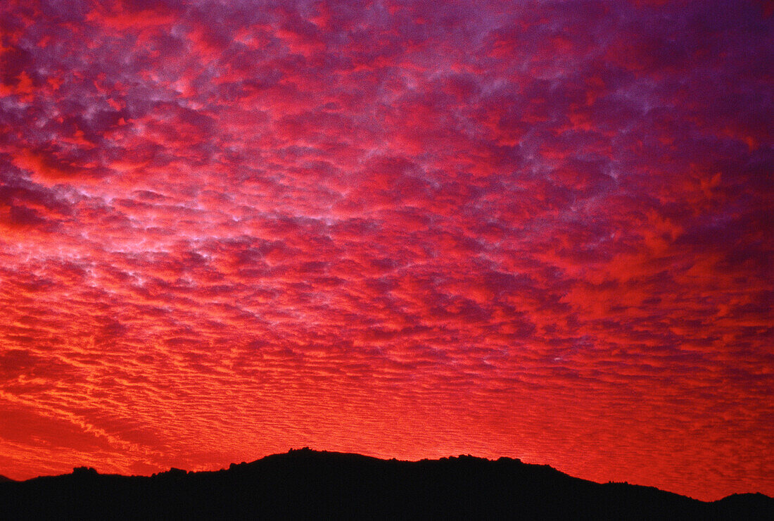 Sunset over Landscape, Northern Cape, South Africa