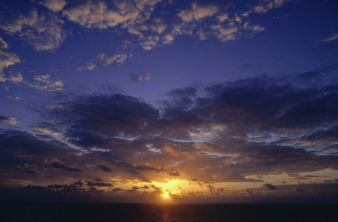 Sonnenaufgang, Cancun, Mexiko