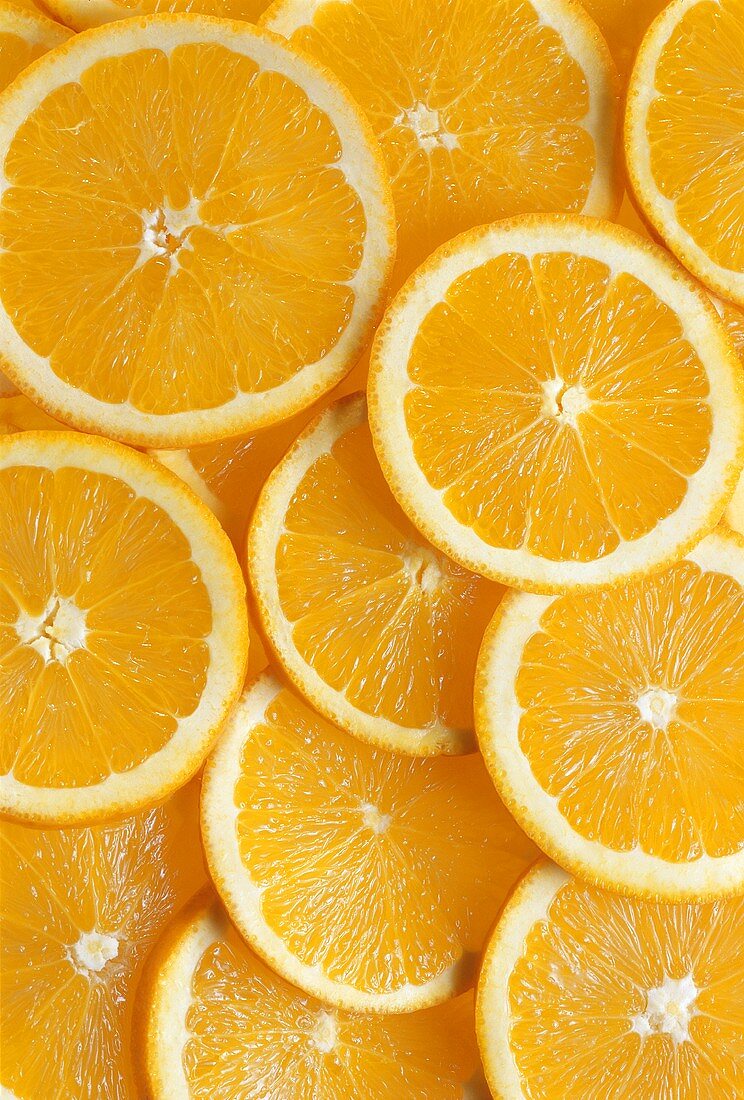 Orange slices (close-up)