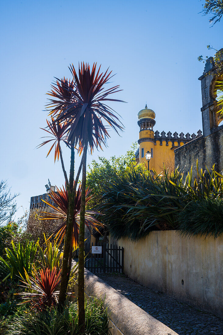 Park and National Palace of Pena (Palacio de la Pena), Sintra, Portugal