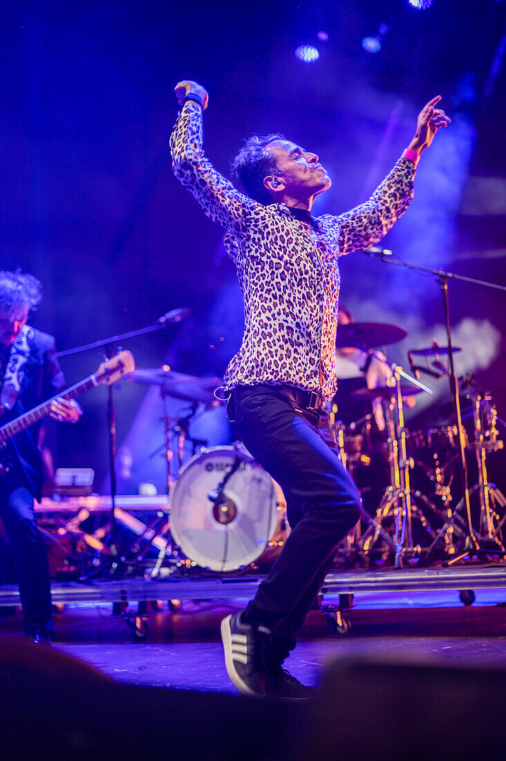 Mexican band Cafe Tacvba performing live at Vive Latino 2022 Music Festival in Zaragoza, Spain