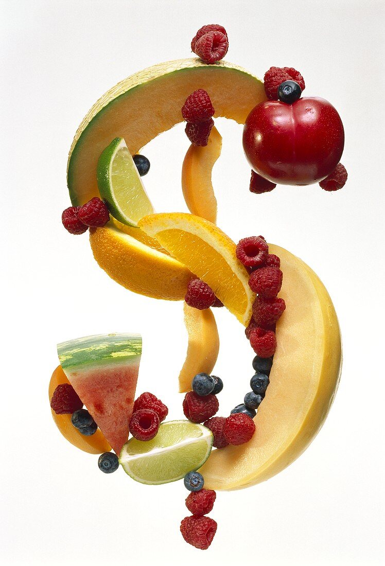 Fruit Punctuation; A Dollar Sign