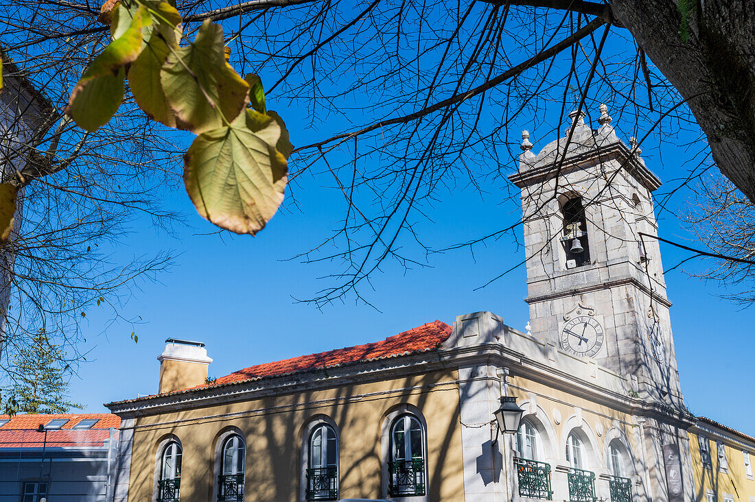 Clock tower in Sintra, Portugal