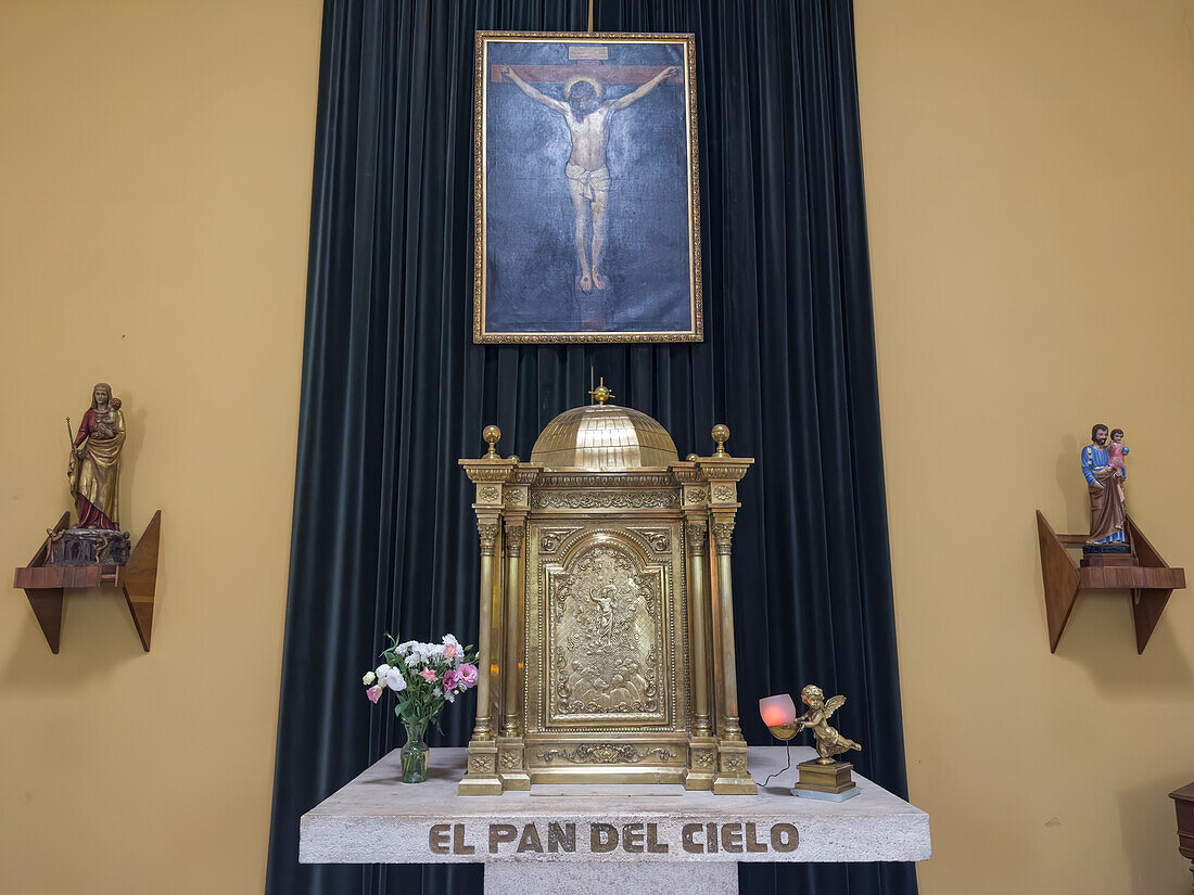 The tabernacle in the San Juan de Cuyo Cathedral in San Juan, Argentina.