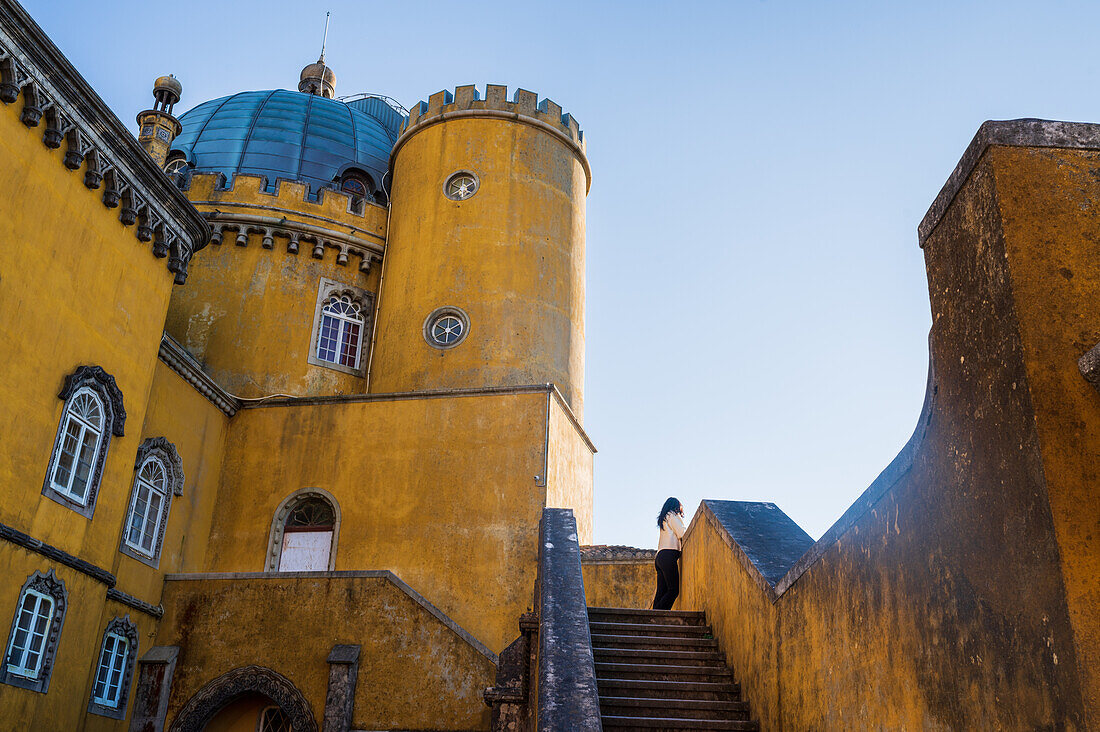 Park und Nationalpalast von Pena (Palacio de la Pena), Sintra, Portugal