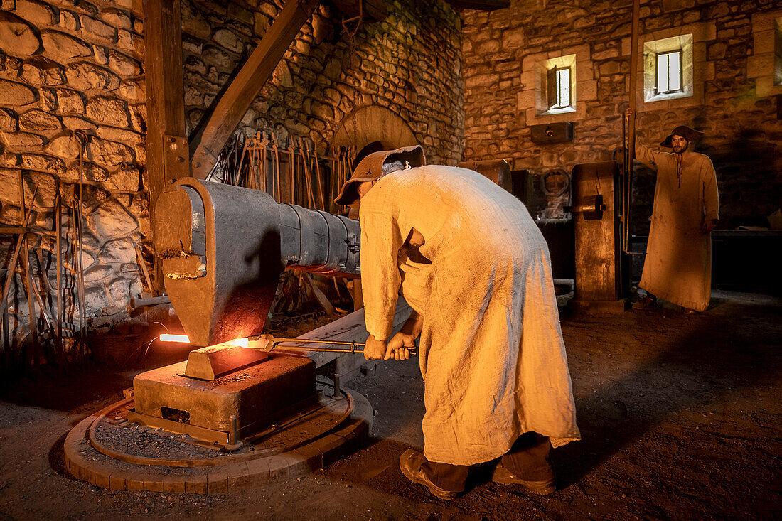 Old foundry. Parque y Ferrería de Mirandaola. Legazpi, Gipuzkoa, Basque Country, Spain.