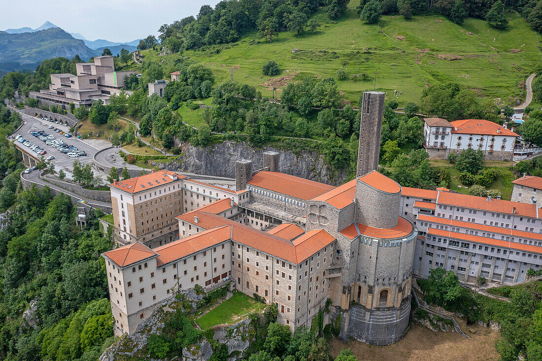 Sanctuary of Our Lady of Arantzazu, Oñati, Gipuzkoa, Basque Country, Spain