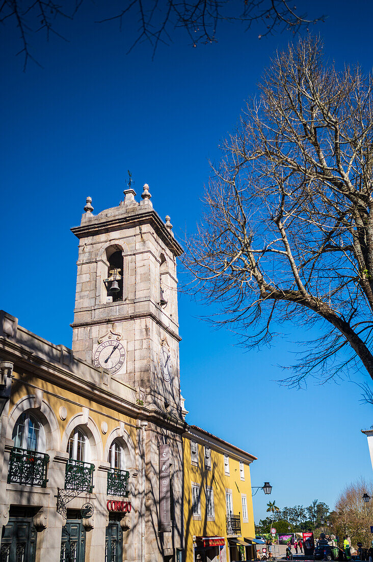 Uhrenturm in Sintra, Portugal