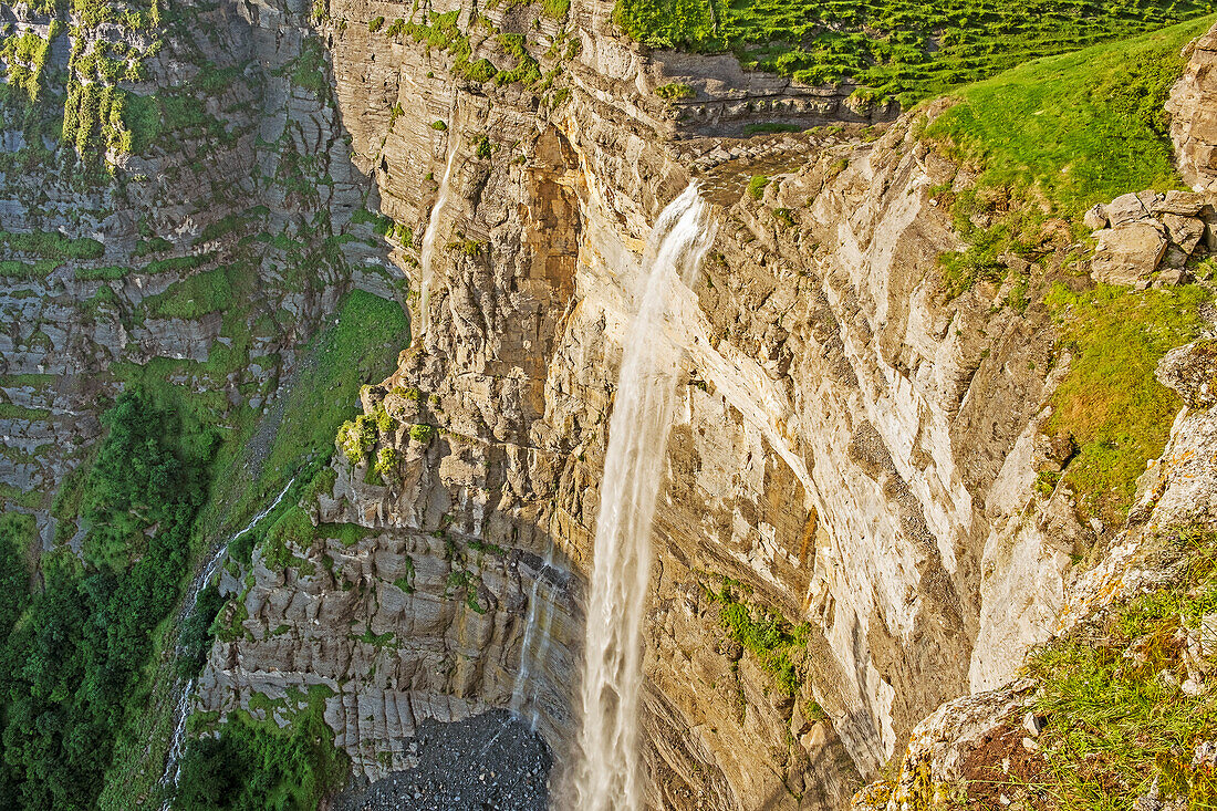 Salto del Nervion waterfall, Alava in Basque Country, North of Spain