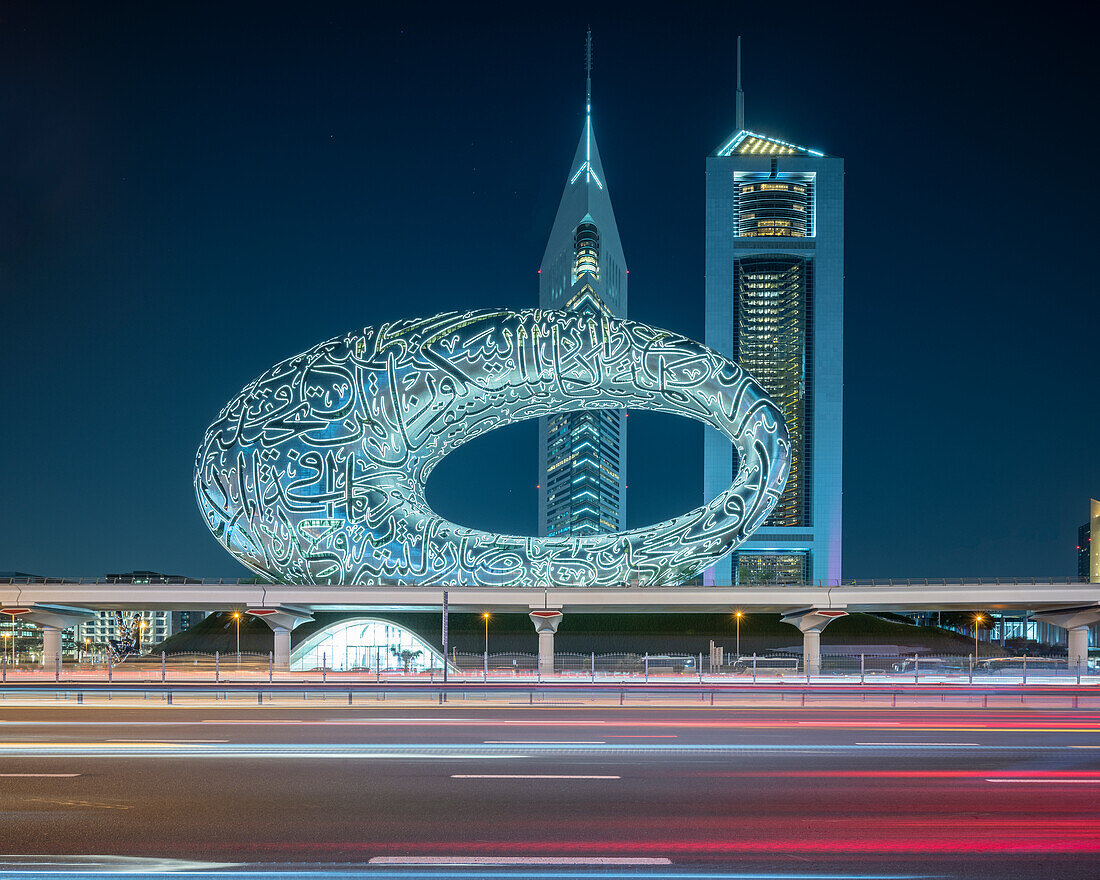 Museum of the Future, Sheikh Zayed Road, Downtown, Dubai, United Arab Emirates, Middle East