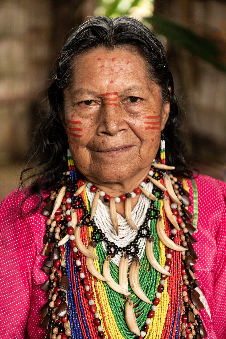 Portrait, Napo Province, Amazonia, Ecuador, South America