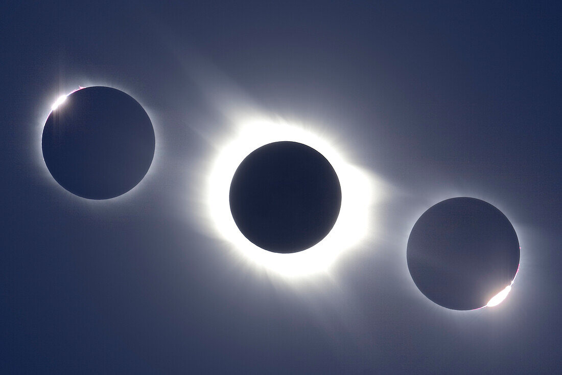 Total Solar Eclipse from Libya, March 29, 2006.