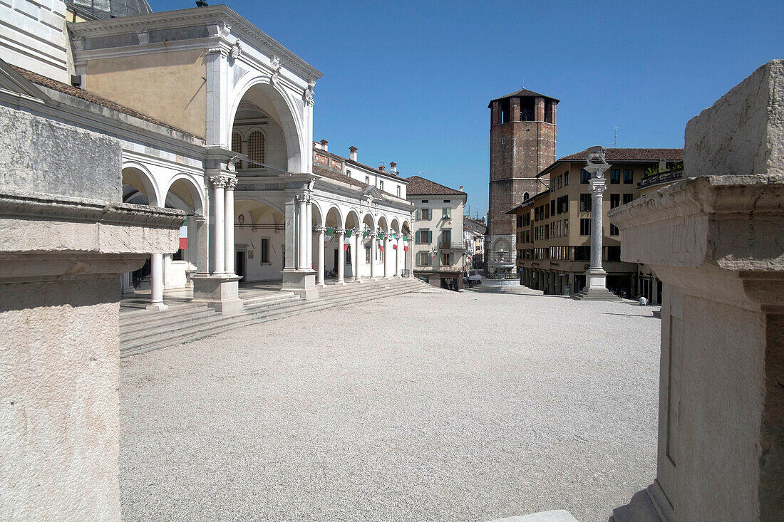 Piazza della Liberta, Udine, Friuli Venezia Giulia, Italy, Europe