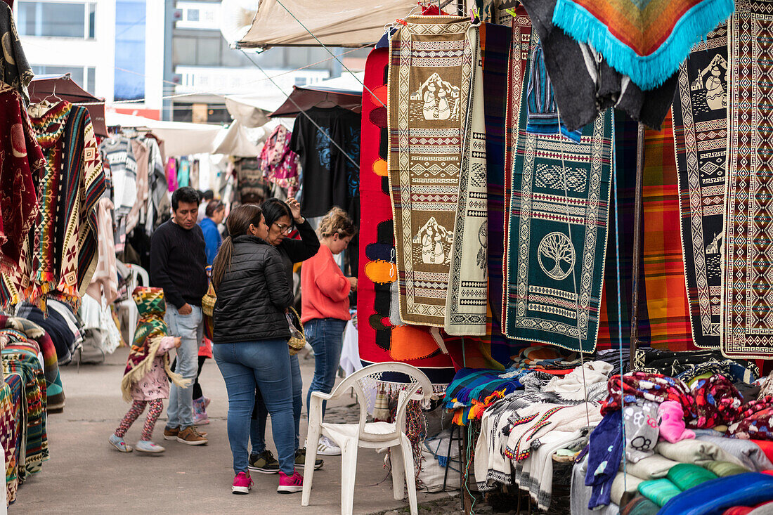 Otavalo Market, Imbabura, Ecuador, South America