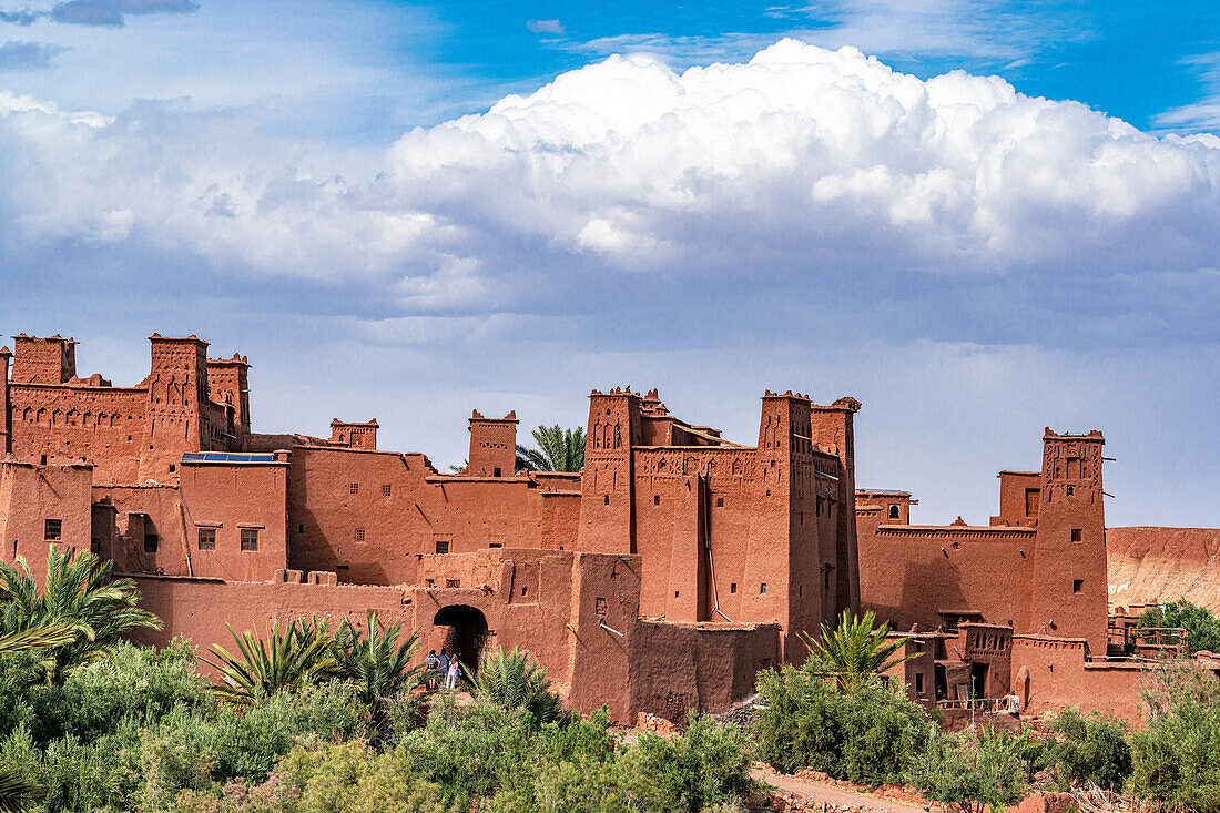 Antike Festung (Ksar), Ait Ben Haddou, UNESCO-Welterbe, Provinz Ouarzazate, Marokko, Nordafrika, Afrika