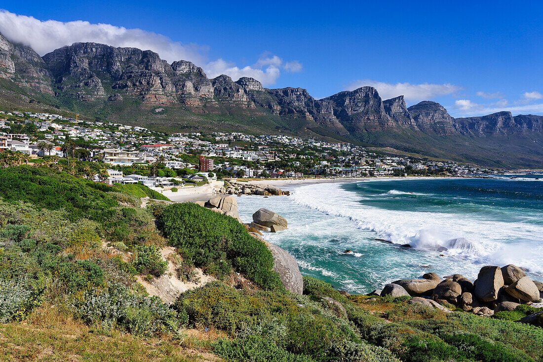 Camps Bay suburb, Cape Town, South Africa, Africa