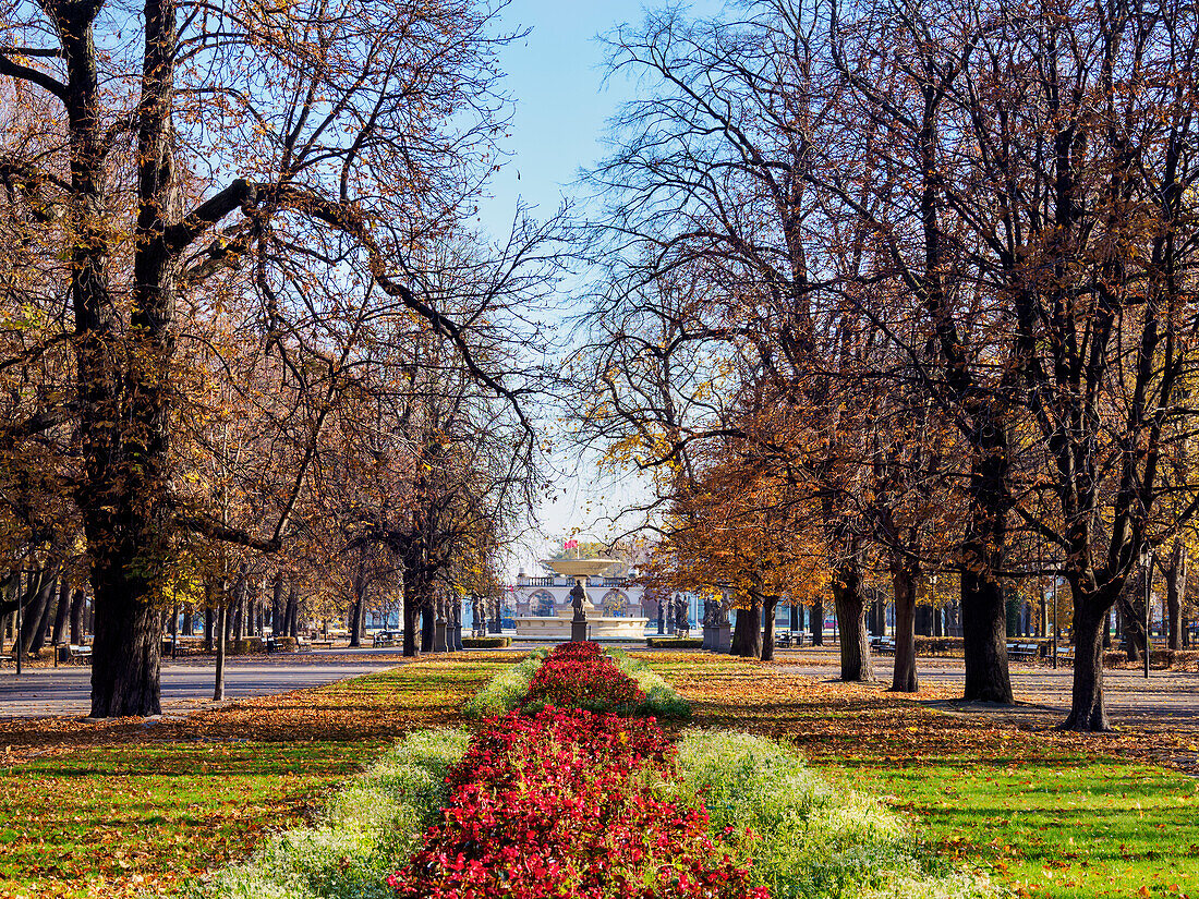 Sächsischer Garten, Warschau, Woiwodschaft Masowien, Polen, Europa