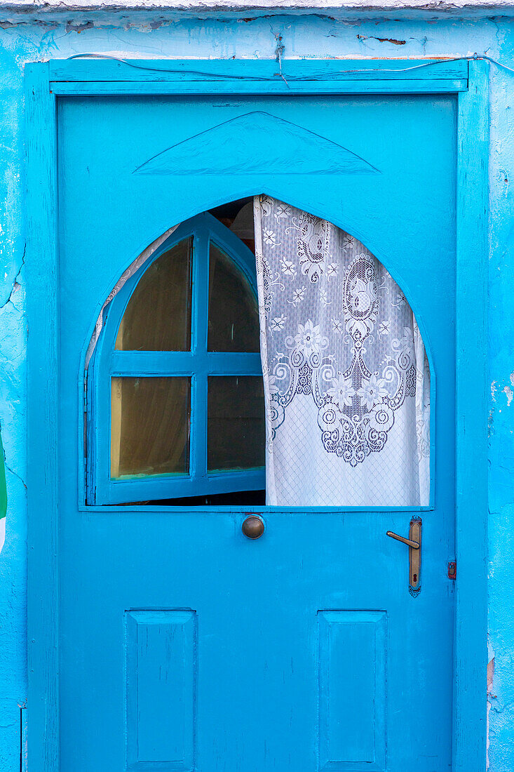 Front Door, Procida, Flegrean Islands, Campania, Italy, Europe