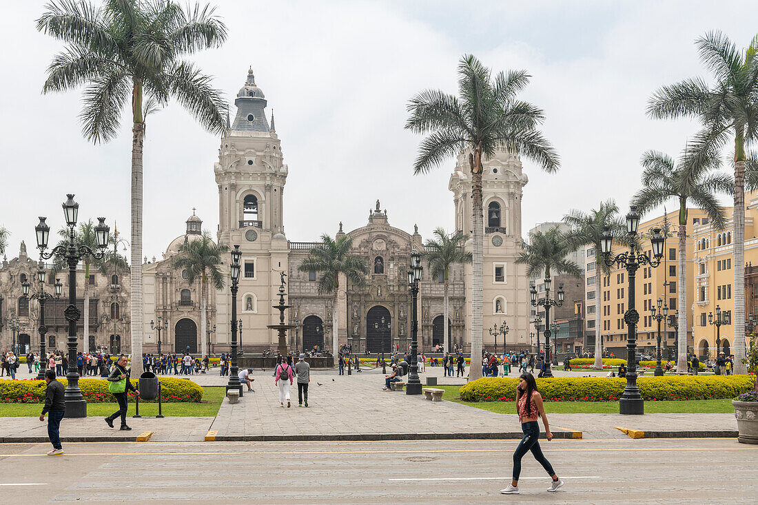 Plaza de Armas, Lima, Peru, South America