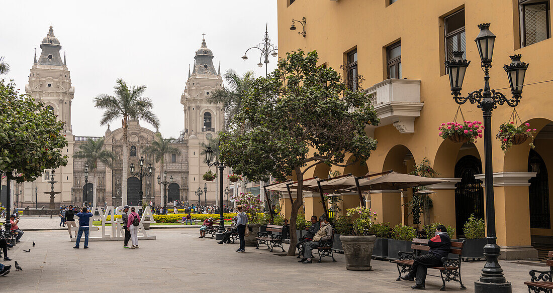 Plaza de Armas, Lima, Peru, South America
