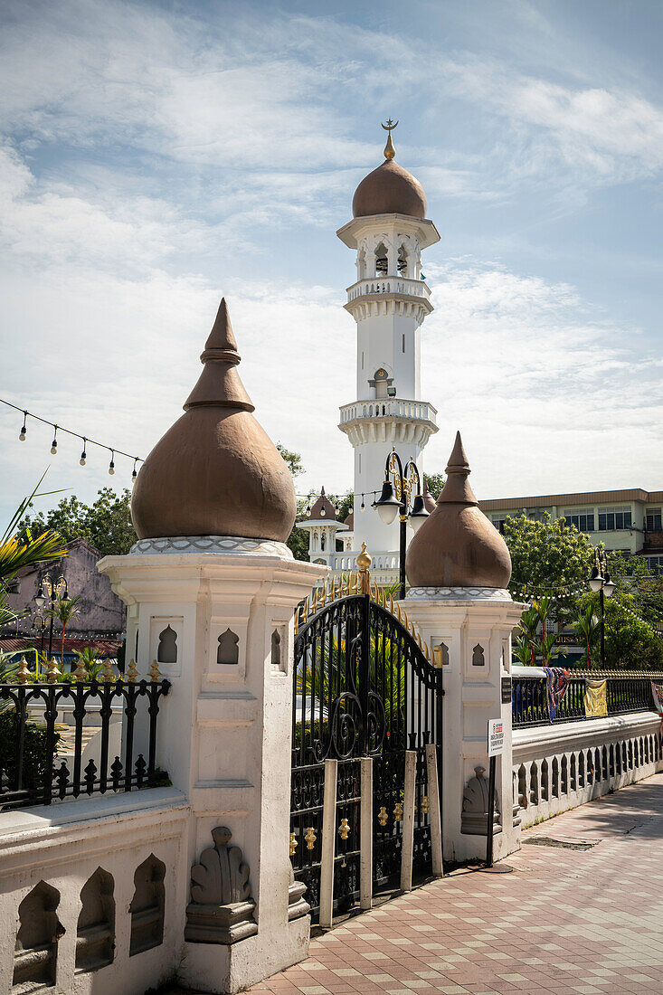 Kapitan Keling Moschee, George Town, Pulau Pinang, Penang, Malaysia, Südostasien, Asien