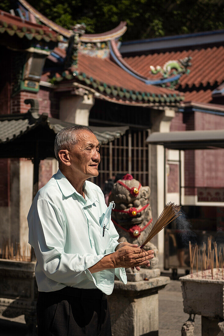 Yuan-Yin-Tempel, George Town, Pulau Pinang, Penang, Malaysia, Südostasien, Asien