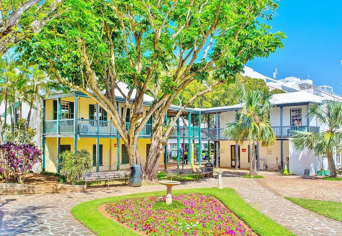 Bermuda Historical Society Museum, the Perot Post Office and the Queen Elizabeth Park, Hamilton, Bermuda, Atlantic, North America