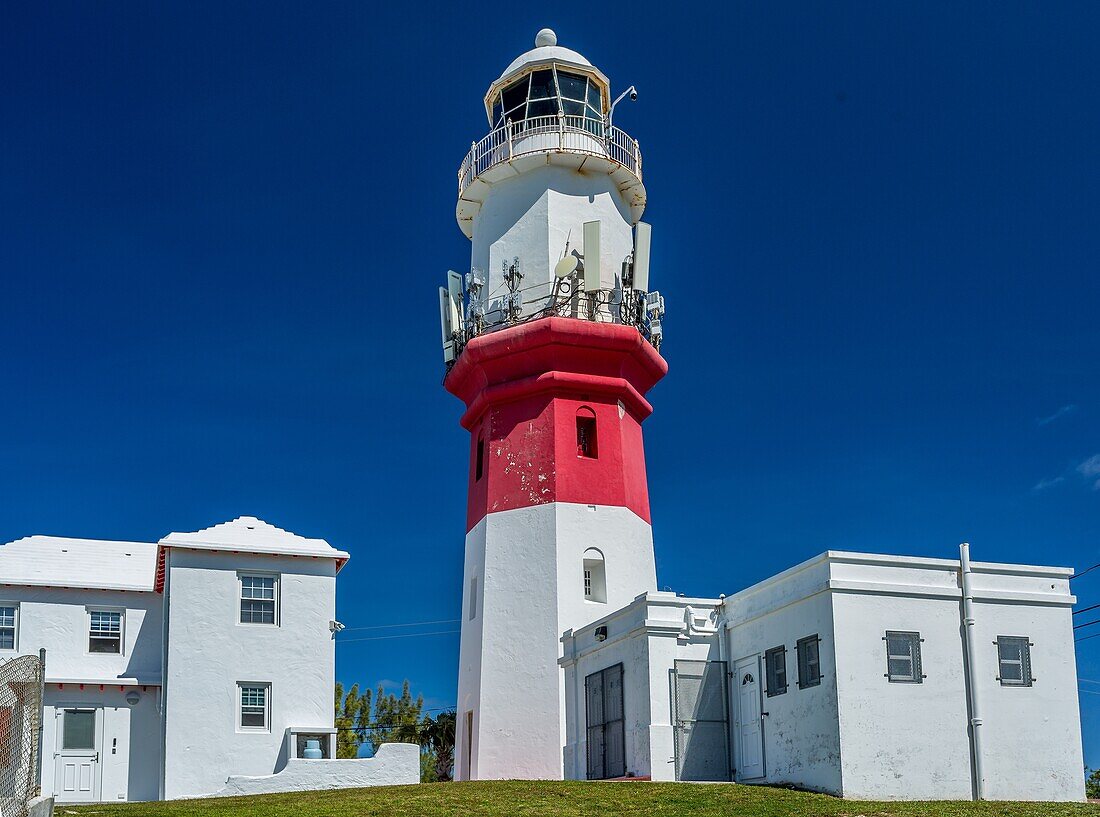 St. David's Lighthouse, St. David's Island, Bermuda, Atlantik, Nordamerika