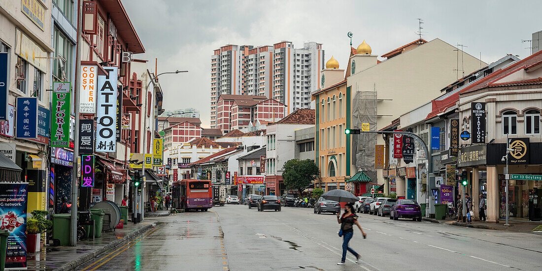 Stadtviertel Geylang, Singapur, Südostasien, Asien